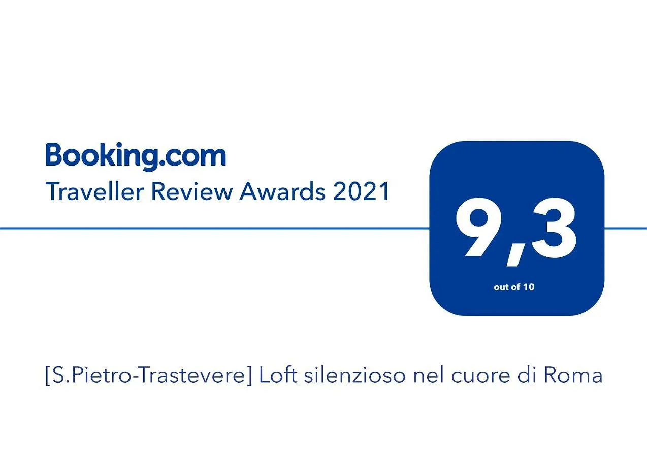 S.Pietro-Trastevere Loft Silenzioso Nel Cuore Di Roma Apartment